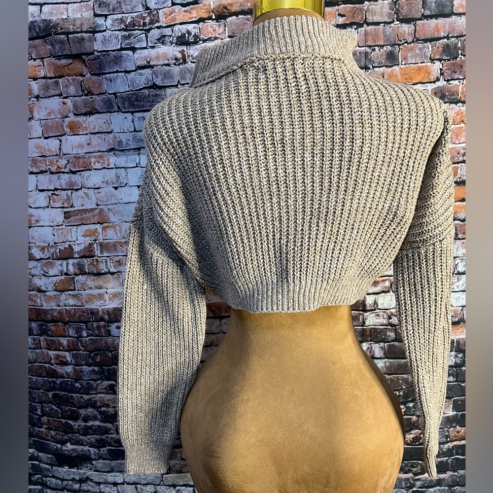 SHEIN crop sweater